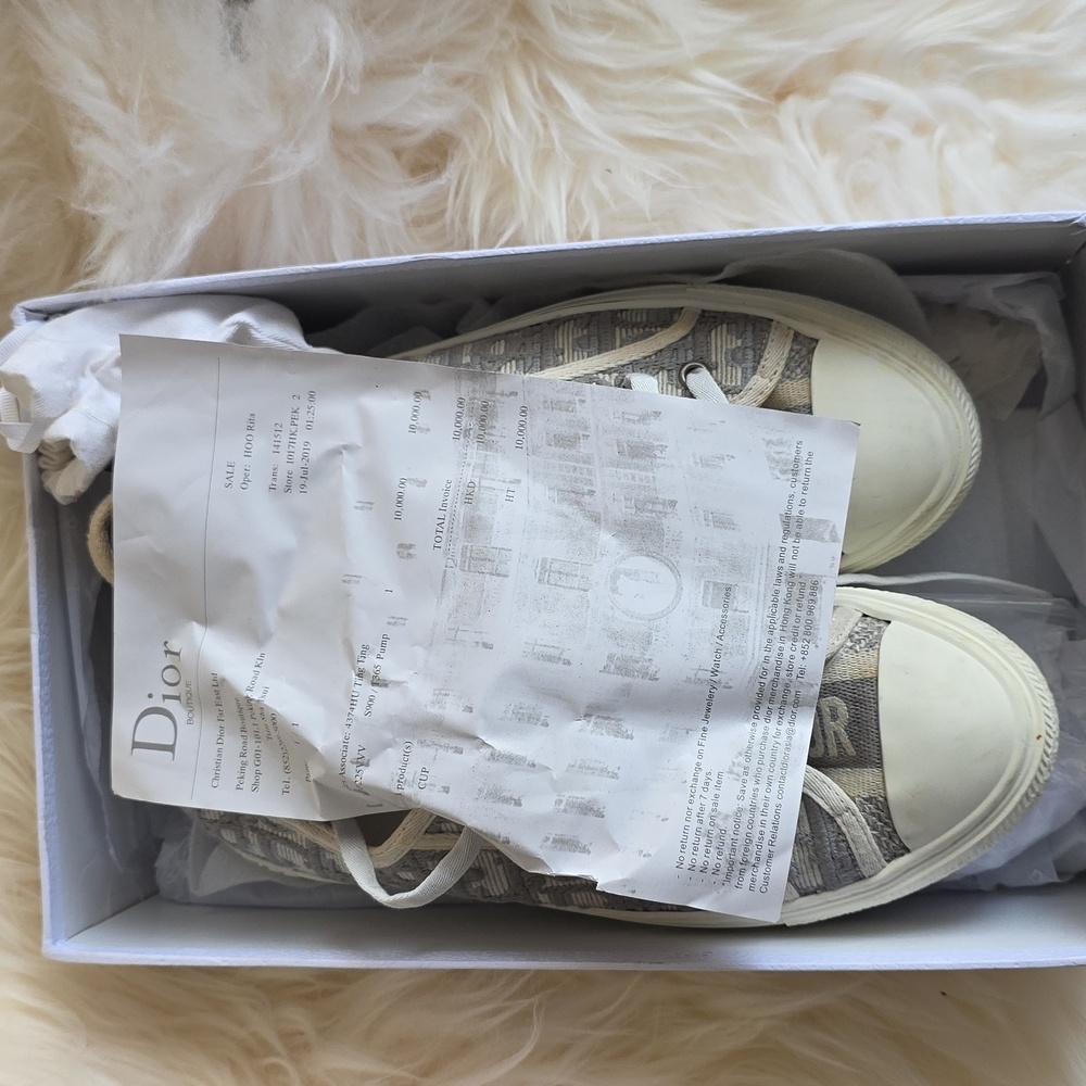 Christian Dior Lace-Up Sneakers - Picture 13 of 15